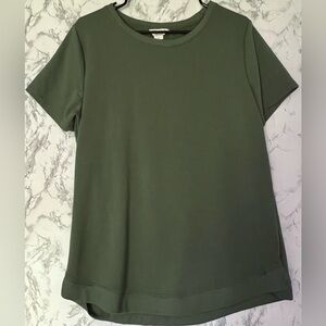 Danskin Tunic Sage Green Size L Utility Cabincore Cozycore Earthy